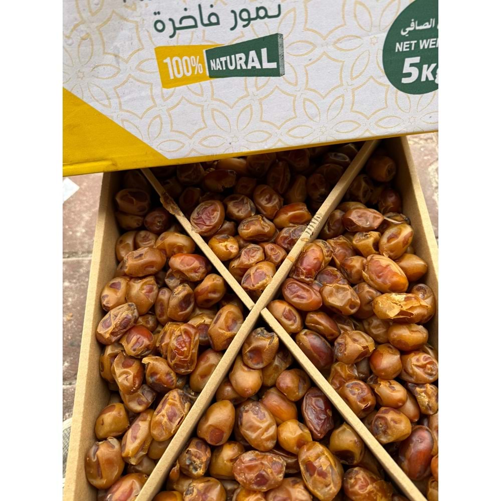 RAMAZAN^A ÖZEL MEDİNE SUGAİ HURMASI (5 KG)